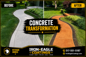 How Long Does Concrete Stain Last in Indiana?