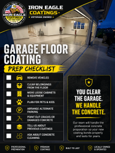 How to Prepare Your Garage for Floor Coating Installation